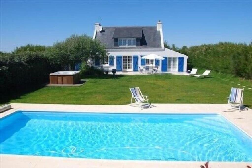 Maison "Ker Galinette " , Belle-Ile-En-Mer, Piscine Chauffee Et Jacuzzi Bangor Exteriér fotografie